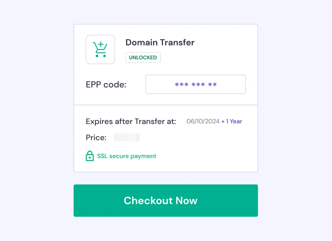 Bayar Biaya Transfer Domain