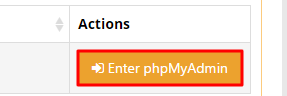 enter phpmyadmin
