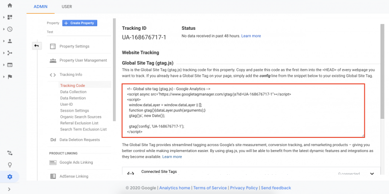 Cara memasang kode Google Analytics di blog - Google tracking code