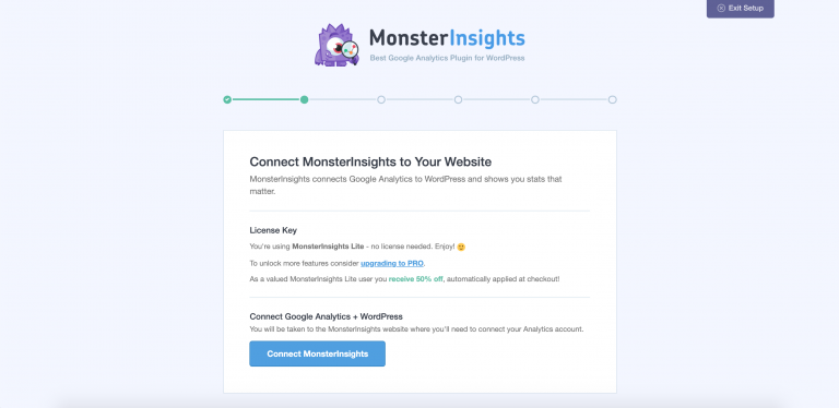 Cara memasang Google Analytics di WordPress dengan MonsterInsights