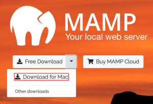 tombol download MAMP