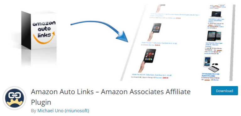 Plugin WordPress Amazon Auto Links