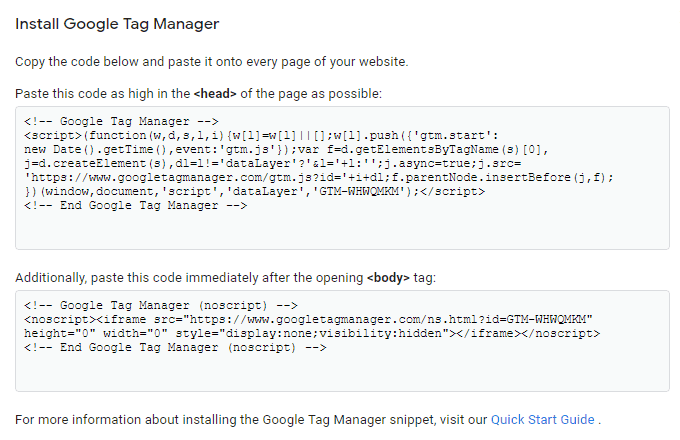 Cara instal Google Tag Manager 2