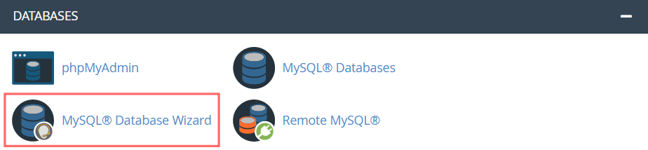 MySQL di cPanel