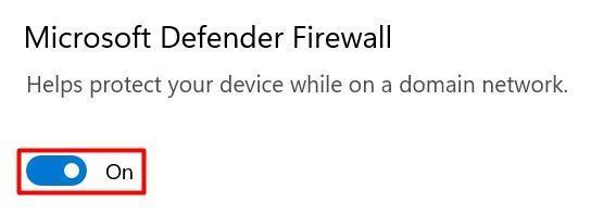 firewall windows defender