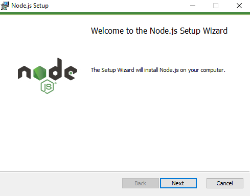 node.js di windows