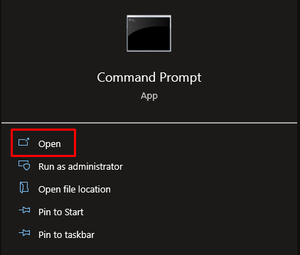 membuka command prompt