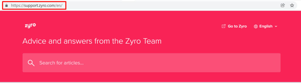zyro sub domain