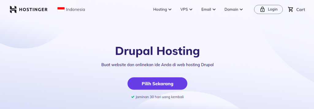 Drupal hosting Hostinger