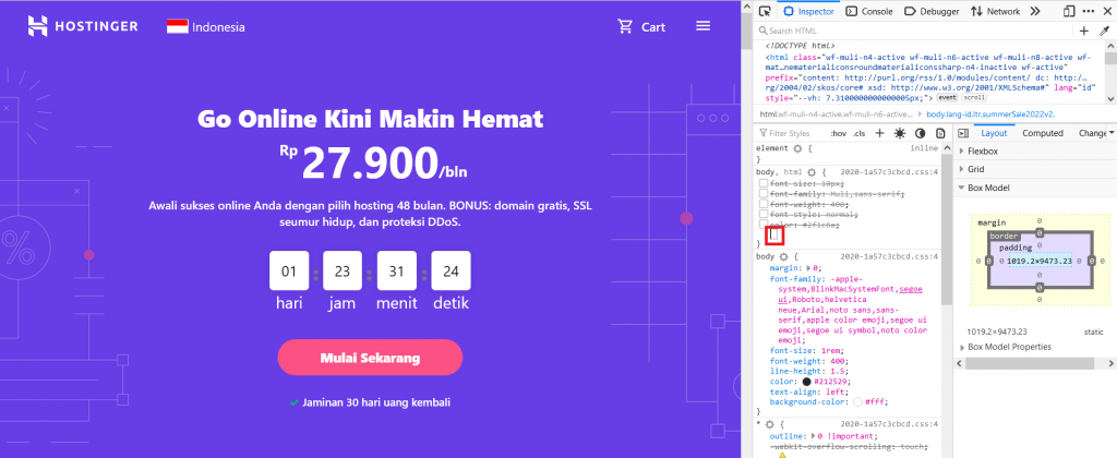 menambahkan baris baru di firefox