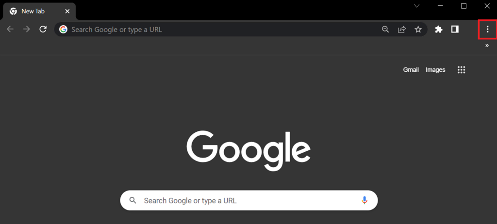 ikon menu setting di Google Chrome