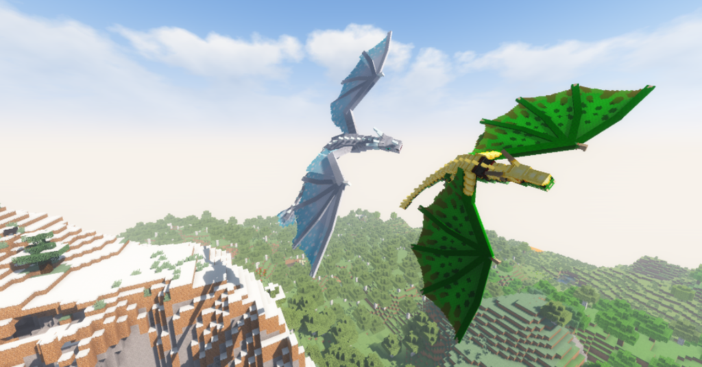 Mod Minecraft Ice and Fire: Dragons