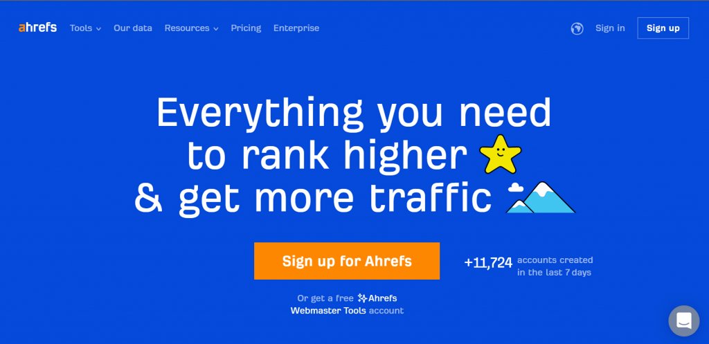 website ahrefs