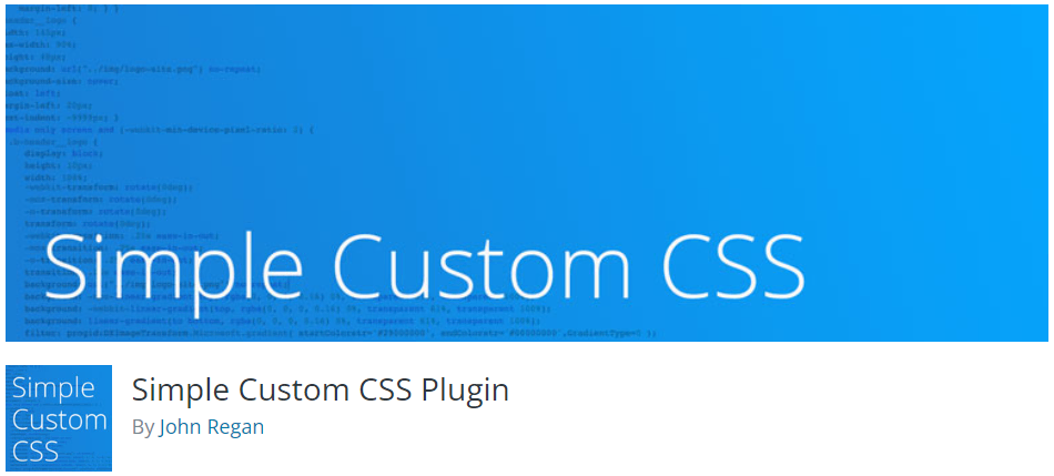 banner plugin simple custom css