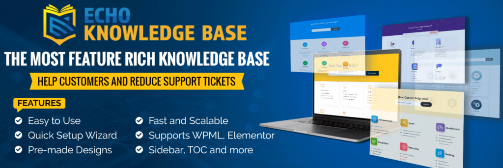 Knowledge Base for Documentation and FAQs, Plugin wiki WordPress