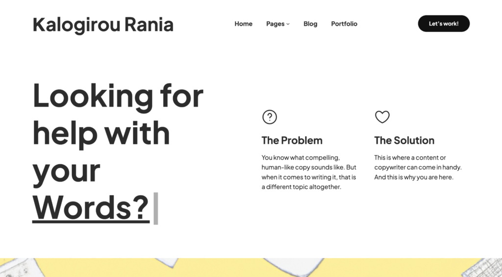 situs web Kalogirou Rania