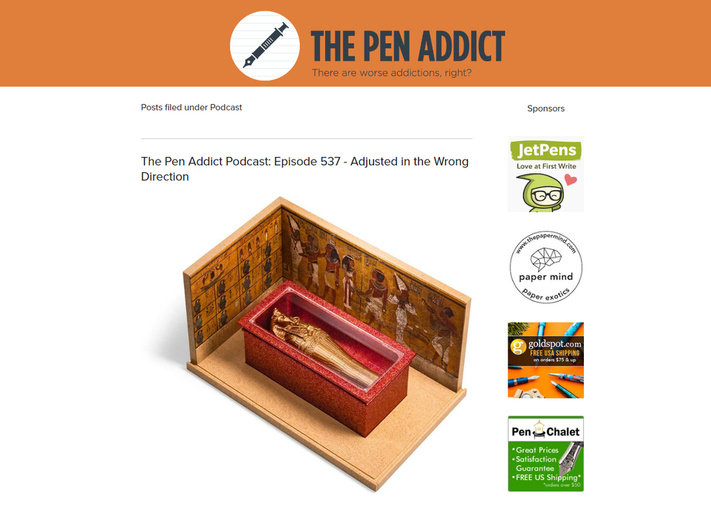 website The Pen Addict