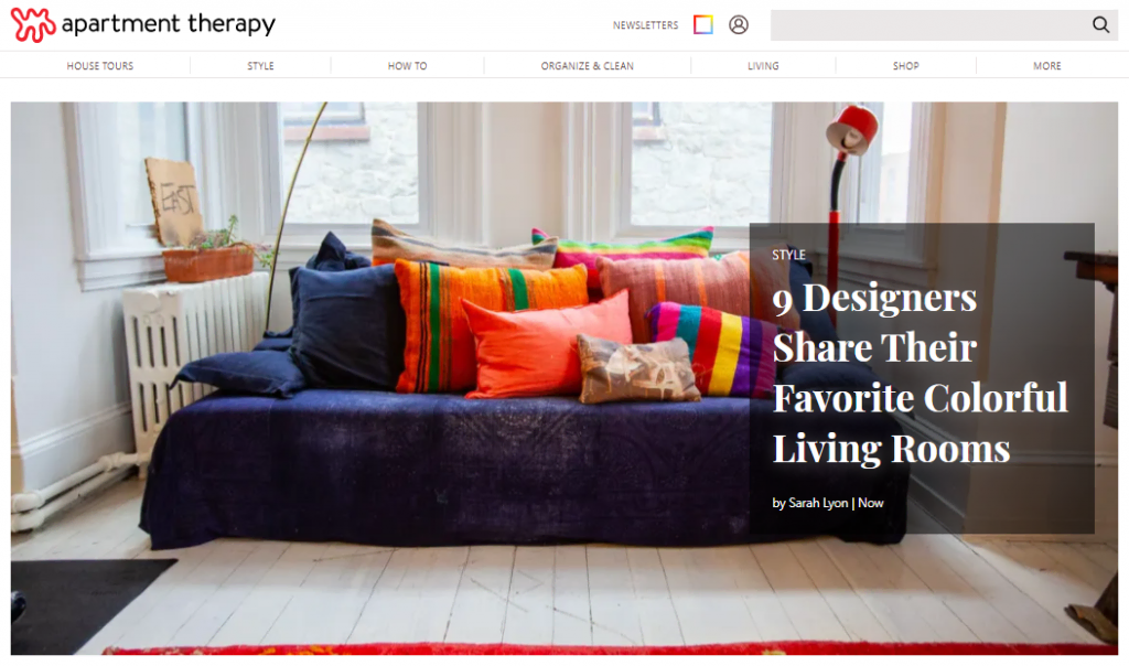 homepage apartment therapy