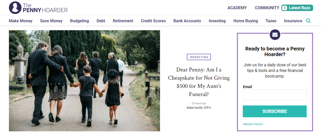 homepage the penny hoarder