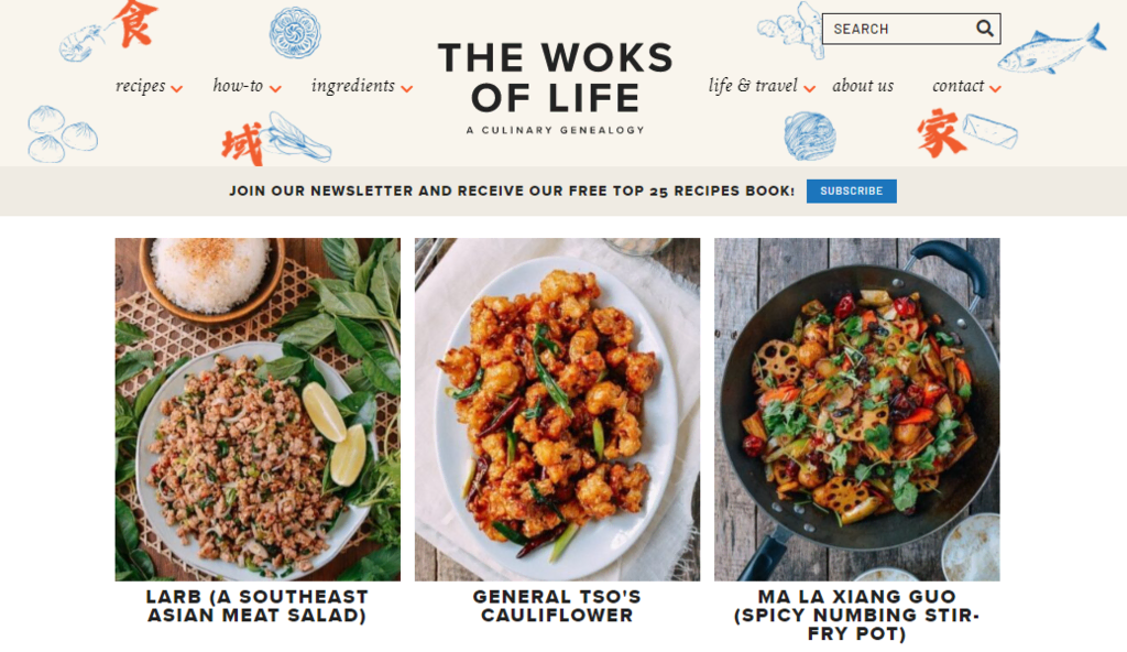 homepage website the woks of life