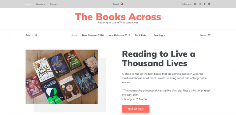 website the books across