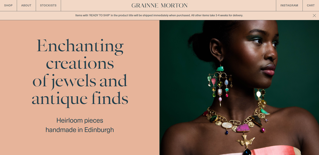 homepage Grainne Morton