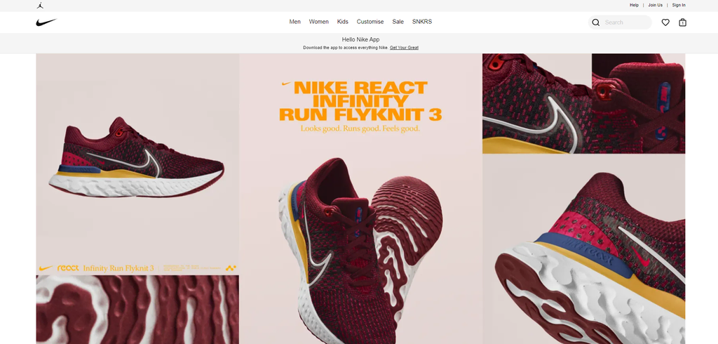 homepage Nike