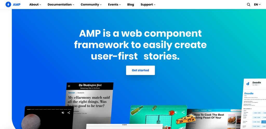 homepage amp untuk wordpress