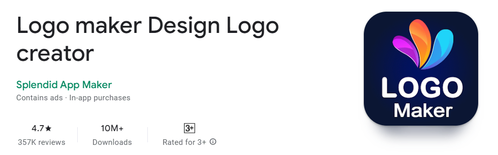 Logo maker Design Logo creator dari splendid app maker