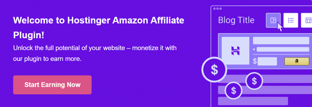 plugin hostinger amazon affiliate