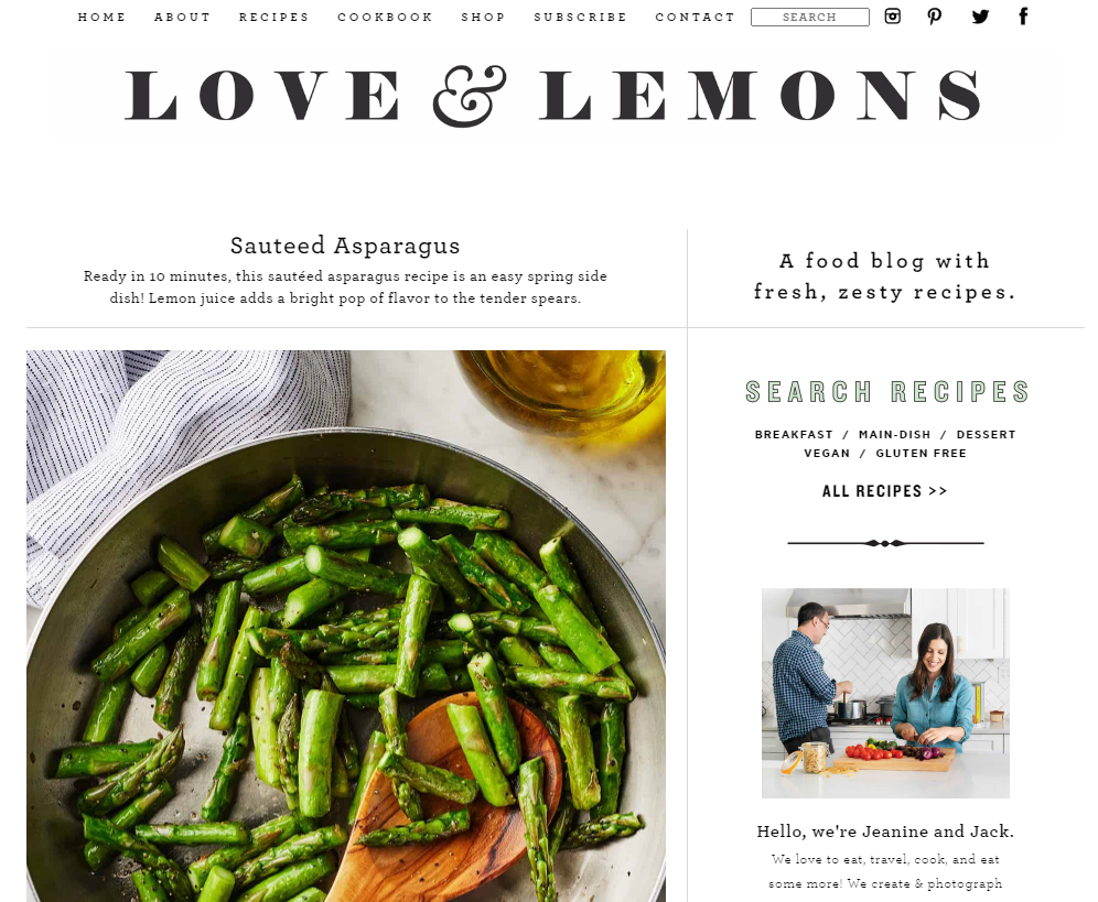 homepage love and lemons